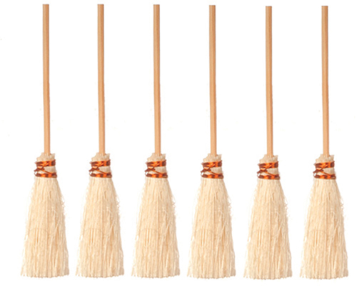 2-3/4" Brooms, 6 per package